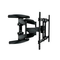 Support mural TV robuste à mouvement complet, pivotant et mobile, en acier, pour téléviseurs de 55 à 85 pouces, compatible VESA 600x400, support mural intelligent pour TV