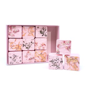 Collection de 12 bombes de <span class=keywords><strong>bain</strong></span> effervescentes de 30g avec fleurs pressées pour le nettoyage corporel - Product Image 3
