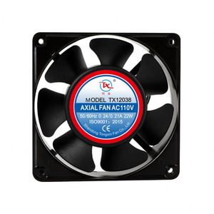 <span class=keywords><strong>Ventilateur</strong></span> axial d'origine <span class=keywords><strong>220V</strong></span> 12038 boîtier entièrement métallique <span class=keywords><strong>ventilateur</strong></span> de refroidissement AC résistant aux hautes températures - Product Image 2