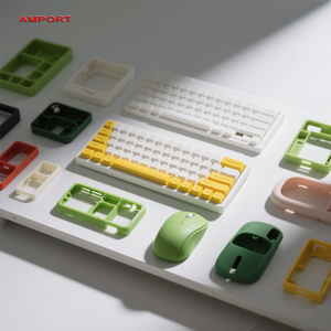 Custom Personalized Keyboard & Mouse Combo with Custom Plastic Shell and Logo Embossing