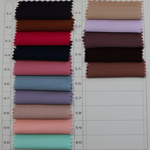 80D 100% Polyester haute élasticité en mousseline de chanvre losange extensible pour robe chemise costume - Product Image 2