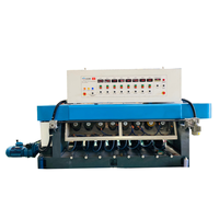 Machine à polir la pierre avec moteur de 28,5 kW et 8 têtes de polissage, facile à utiliser, polisseuse de surfaces en granit/pierre