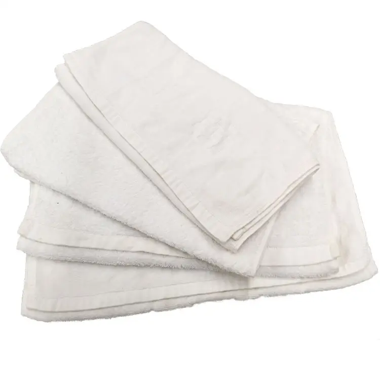 Оптовая продажа, белые дешевые использованные полотенца 10 кг для машинной промышленности, китайские хлопковые тряпки от поставщиков