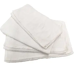 Wholesale 10kg White Cheap Used Towels For Machine Industry Chinese Cotton Rags Suppliers