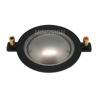 Système PA Bobine vocale à diaphragme en titane de 74.4mm pour unité de pilote de compression haute puissance