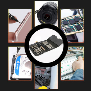 Set di 25 <span class=keywords><strong>Mini</strong></span> <span class=keywords><strong>Cacciaviti</strong></span> per Riparazione Cellulari, <span class=keywords><strong>Kit</strong></span> di Riparazione Telefoni Mobili - Product Image 5