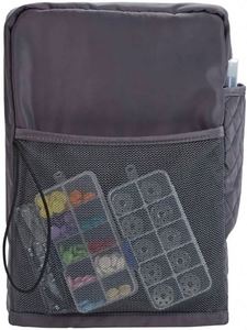 Échantillon gratuit Housse de protection pliable personnalisée en polyester pour machine à coudre avec poches - Product Image 4