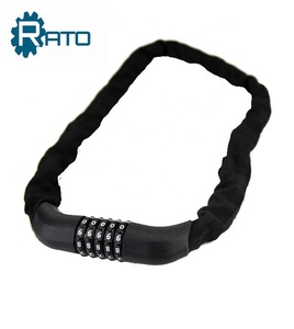 Candado de bicicleta Código de combinación de 5 dígitos Cadena de bicicleta <span class=keywords><strong>Cable</strong></span> de <span class=keywords><strong>100cm</strong></span> Candado de bicicleta - Product Image 6