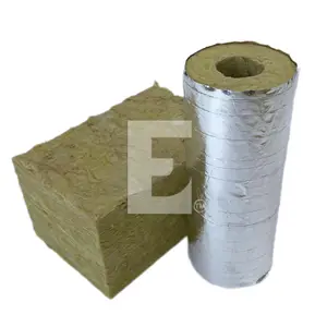 Hot Sale Interior Wall Soundproof Insulated Furnace Sandwich Composite Mineral stone Wool Board