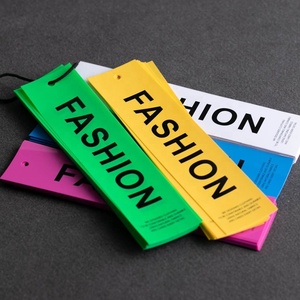 Nhà máy tùy chỉnh treo tag quần áo in logo PVC nhãn nhựa treo thẻ may mặc - Product Image 4