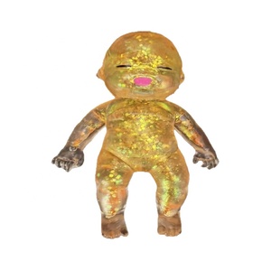 Jouet sensoriel anti-stress en silicone souple Décompression Glitter Natasha pour enfants et adultes - Product Image 5