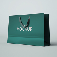 Emballage de cadeau avec logo personnalisé sac en papier à provisions vente en gros de papier fantaisie de luxe avec poignée en ruban