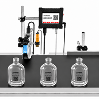 Aisomark Impresora de Inyección de Tinta Automática Multilingüe de 12.7MM, Tinta de Secado Rápido para Uso Industrial en Botellas de Plástico Flexibles, Bolsas, Tubos Metálicos