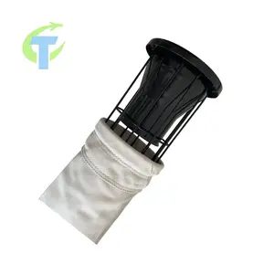 Fiberglass Filter Bag for Cement Plant Fiberglass Filter Bag for Industry Use