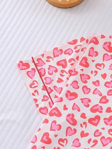 <span class=keywords><strong>Pigiama</strong></span> da Donna in Due Pezzi per San Valentino, Set con Top a Maniche Corte e Pantaloncini, Vendita Diretta - Product Image 4