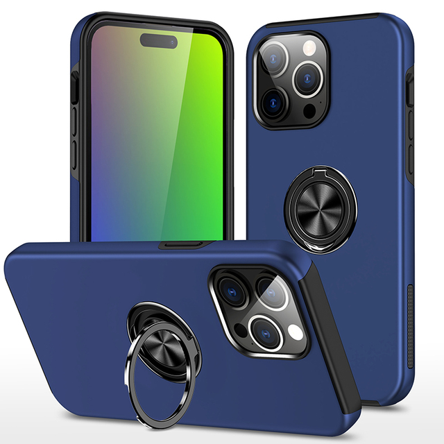 Lens Protection Kickstand Rugged Armor Hard Case Tpu+pc Shockproof Defender Cover for Phone 16 Pro Max 15 Samsung S24 Ultra
