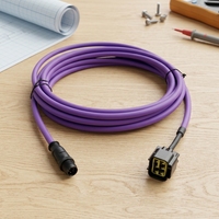 Fournisseur Professionnel – Connecteur M12 à Code A 12 Broches Mâle, Adaptable à Plusieurs Spécifications de Câbles, Résistant à la Corrosion et aux Fissures