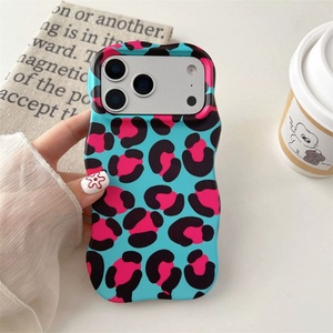 เคสโทรศัพท์มือถือแบบสองชั้น TPU PC ลายเพ้นท์ สำหรับ iPhone 17 16 15 Pro Max, เคส iPhone 17 Pro Max แบบแฟนซี - Product Image 5