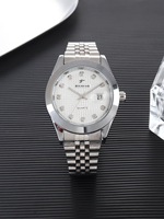 Montre à quartz unisexe de luxe pour homme avec boîtier en acier inoxydable et alliage de zinc personnalisable avec logo Planet