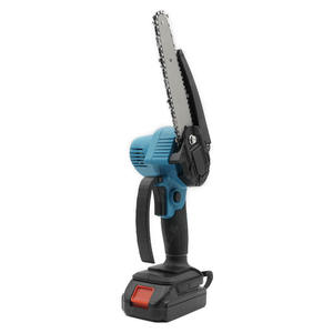 Batterie au lithium rechargeable 21V <span class=keywords><strong>Mini</strong></span> <span class=keywords><strong>tronçonneuse</strong></span> 4 6 8 pouces Sécateur électrique pour le travail du bois pour le bricolage et l'utilisation industrielle - Product Image 5
