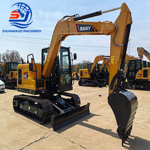 De nombreuses pelleteuses Sany de haute qualité et d'occasion pelleteuses sur chenilles de 7.5 tonnes pelleteuses sur chenilles d'occasion de seconde main excavatrices sur chenilles Sany SY75C originales à vendre - Product Image 1