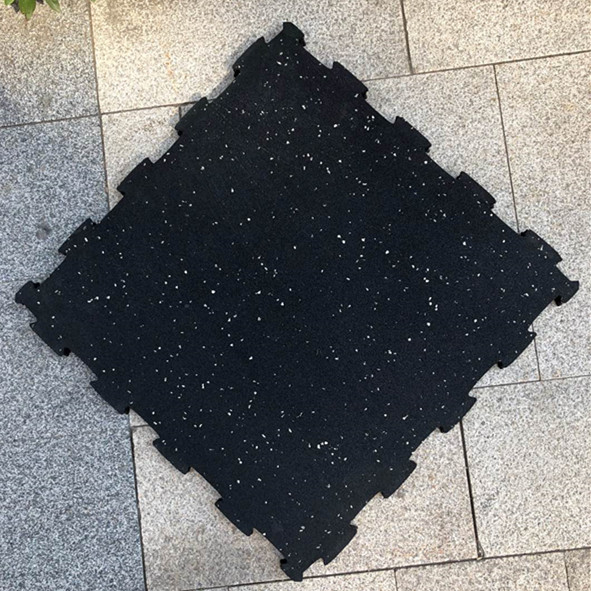 Heavy Duty Puzzle Edge Rubber Matts 980mm*980mm*15mm Playground Sports SBR Granular Rubber Flooring Tiles