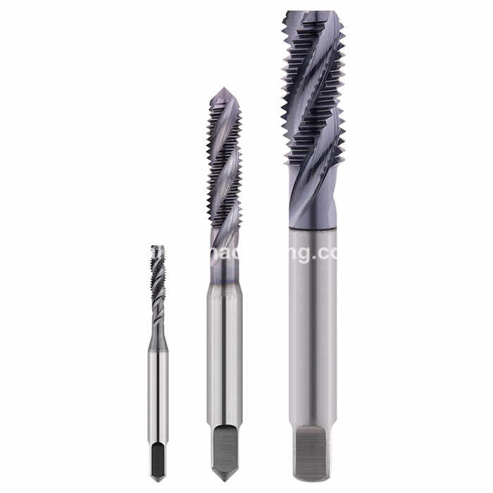 Carbide Spiral Flute Taps For Hardened Steel Carbide Taps For Aluminum