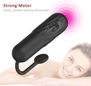 Vibrateur clitoridien à stimulation chaude, portable, rechargeable par USB, 10 fréquences, étanche IPX7, en latex - Product Image 3