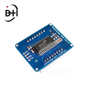 Módulos de Pantalla LED de Matriz de Puntos de 1.2 Pulgadas 8X8 8*8 con Cable Rojo, Interfaz I2C, Chip de Buena Calidad - Product Image 2