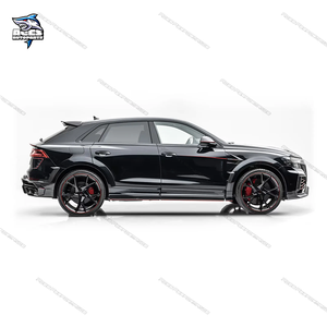 Kit de carrocería de fibra de carbono seco estilo M completo para <span class=keywords><strong>Audi</strong></span> <span class=keywords><strong>Q8</strong></span>, alerón delantero, difusor trasero, guardabarros, tubos de escape, kit de carrocería - Product Image 6