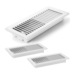 Rejilla de Ventilación Ajustable de Aluminio para Uso Doméstico con Bisagra, Fácil de Limpiar y Flujo de Aire Silencioso - Product Image 1