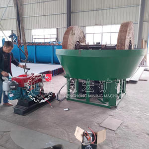 Profession elle Goldmahl-Nass pfannen mühle für die Golderz verarbeitung und-auswahl 1200 Modell mit ISO - Product Image 1