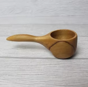 Teak Wood Sugar and Salt Spoon Natural Wooden Seasoning Spoon for <b>Kitchen</b> <b>Pantry</b> Coffee and Dining Table Use - Product Image 5