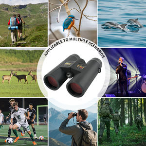 Binoculares HMIN DH1042ED ED 10x42 con 7 de Visión de Campo, Potentes, con Prismas de Metal ABS, Impermeables, con Lentes Bak4 Porro SMC ED, para Observación de Aves - Product Image 5