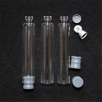 Nouvelles cartouches en verre transparent stériles de 3 ml avec bouchon et flacon cassette sérigraphié pour stylo injecteur