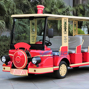 Minibús Eléctrico de 14 Plazas, Estilo Tren, para Transporte Turístico, Precio Bajo al por Mayor para Transporte Escolar y Urbano - Product Image 2
