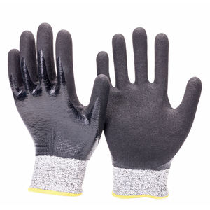 Gants de sécurité en <span class=keywords><strong>Latex</strong></span> de qualité supérieur, gants imperméables revêtus, résistants aux coupures - Product Image 3