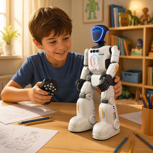 Robot IA à détection gestuelle 32 cm, commande vocale, programmable, dansant, enregistreur, télécommandé, cadeau éducatif pour tous les âges, vente en gros - Product Image 1