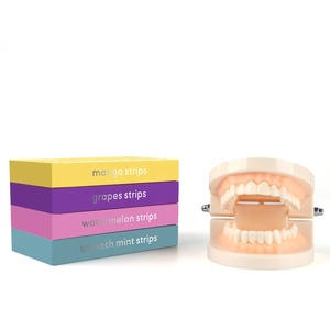 Produsen pabrik Logo residu pribadi gratis rumah profesional 6% Hp Pap gigi putih canggih strip pemutih gigi putih - Product Image 5