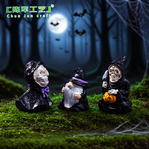 Nouvelle poupée corbeau momie d'Halloween de Weijs, accessoires décoratifs suspendus mignons à faire soi-même, petits ornements de paysage - Product Image 3