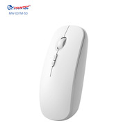 Souris laser sans fil double mode MW-007M, nouveau design, légère, avec prise en main ergonomique, personnalisée pour ordinateur et bureau