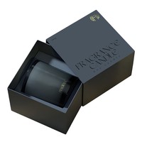 Boîte de luxe avec impression de marque privée pour bougies parfumées et diffuseurs, emballage de boîte cadeau, personnalisation