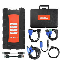 Adaptateur de liaison de données INLINE 7 V8.7, détecteur de diagnostic, outil de diagnostic des pannes pour camions lourds, outil de diagnostic du moteur pour Cummins