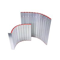 Rideau de protection en alliage d'aluminium pour tour CNC, cache-poussière pour guide de machine