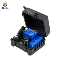Mini Interruptor de Control Remoto Inalámbrico RF de CC 5V 6V 12V 24V 30V, Relé de 10A, Contacto Seco, Receptor de 1 Canal