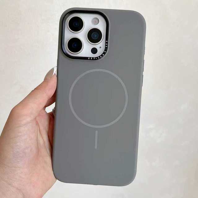 Soft Solid Color phone case silicone iphone