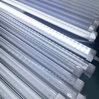 Tube LED en forme de V intégré CRI90 T8 110V 220V 3000K 6500K 16W 22W 28W 36W