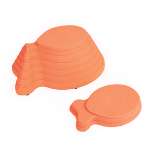 Juego de piedra de paso con forma de pez para niños, juego de piedras escalonadas para equilibrio, pista de obstáculos, novedad - Product Image 3