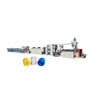 Machine de fabrication de ficelle de corde de presse à emballer agricole de pp de haute qualité machine de fabrication de ficelle de pp machine de corde de raphia