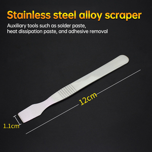 Grattoir de réparation industriel en acier allié au <span class=keywords><strong>chrome</strong></span>-vanadium pour le retrait des écrans LCD de téléphones portables et tablettes - Product Image 5